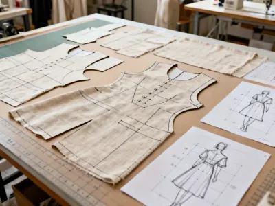 Laser cut fabric for fashion design