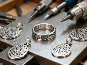 Laser engraved jewelry and accessories