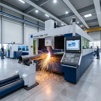 metal tube laser cutting machine